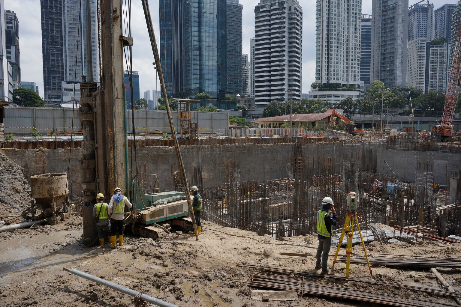 Gambar editorial jana AI berkaitan Pakej asas RM40.9 juta di KLCC: tempoh 11 bulan menjadikan antara muka sebagai risiko utama; bukan foto sebenar.
