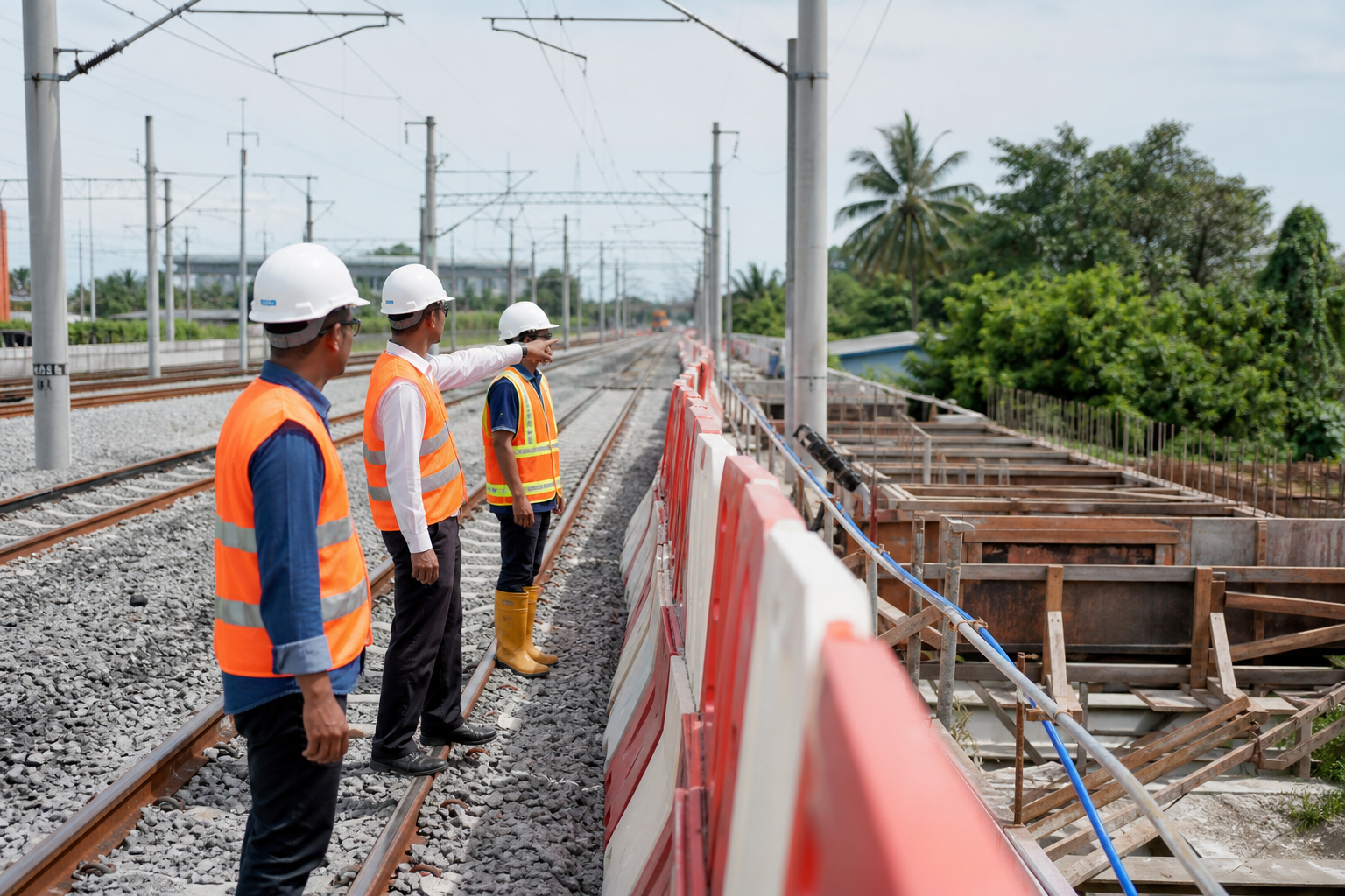 Gambar editorial jana AI berkaitan Struktur kayu jatuh ke landasan: kegagalan penyelarasan boleh menghentikan rangkaian aktif; bukan foto sebenar.