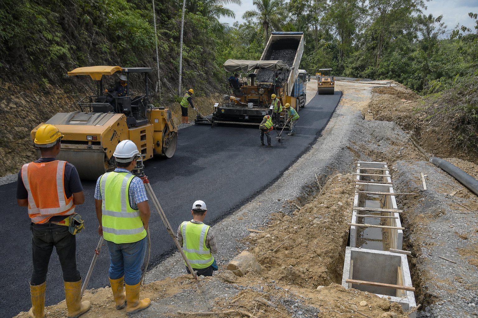 Representative editorial photo for news item: Fibromat bags RM140mil road construction job
