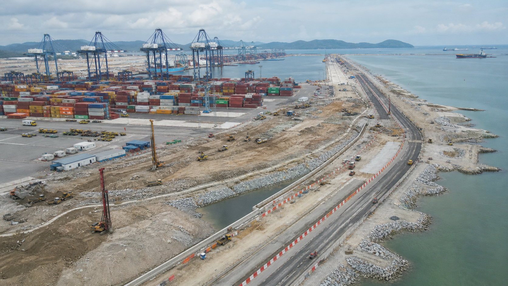 Buildr Daily News topic image: Carey Island port to be developed in phases over 20 years