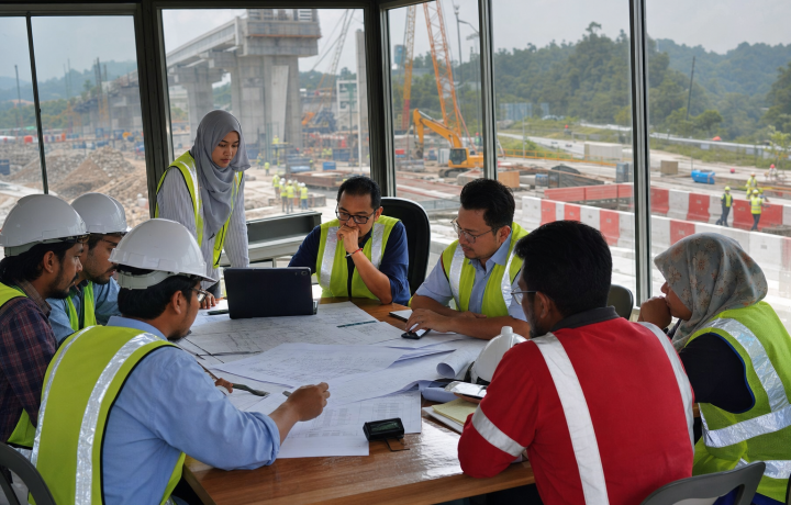 Berita Buildr Harian 5 Ogos 2026: Prestasi Projek JKR, Koridor Johor, Pengecas EV, TOD Penang dan Kerja Luar Pesisir