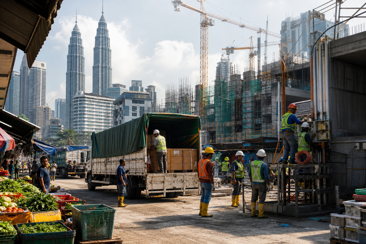 Pasaran pembinaan Malaysia