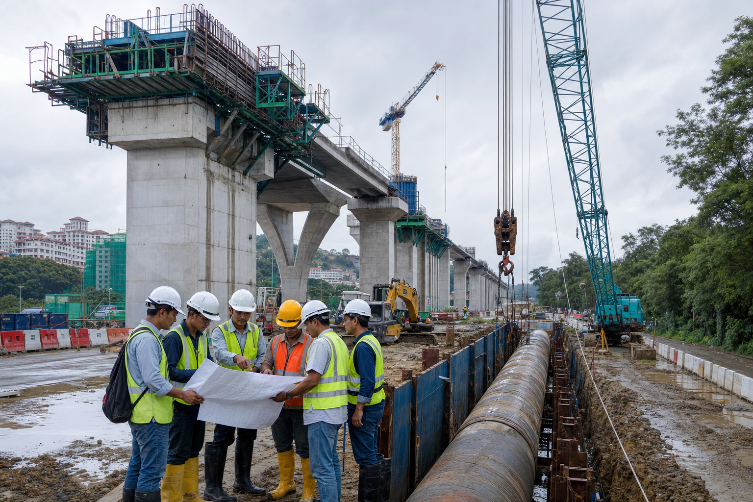 RM12 bilion hingga RM14 bilion kontrak infrastruktur dijangka pada separuh kedua: saluran besar, tetapi pelepasan pakej menentukan peluang