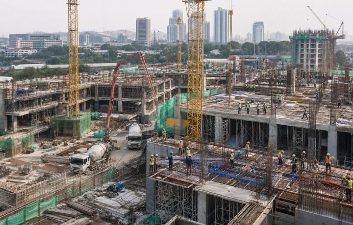 Berita Buildr Harian 22 Ogos 2026: M&E RM1.04 Bilion, Kos Simen, Pembaharuan PJ dan Kuasa Tapak Lebih Bersih
