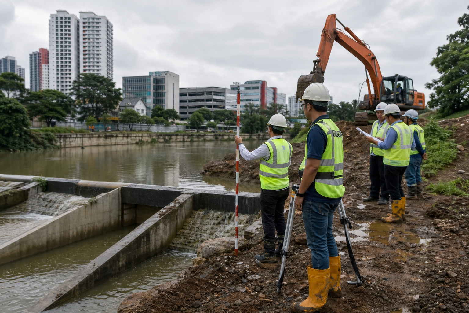 Lima langkah tebatan banjir Klang Valley: kolam takungan, empangan dan kerja mendalam sungai bergerak ke meja teknikal