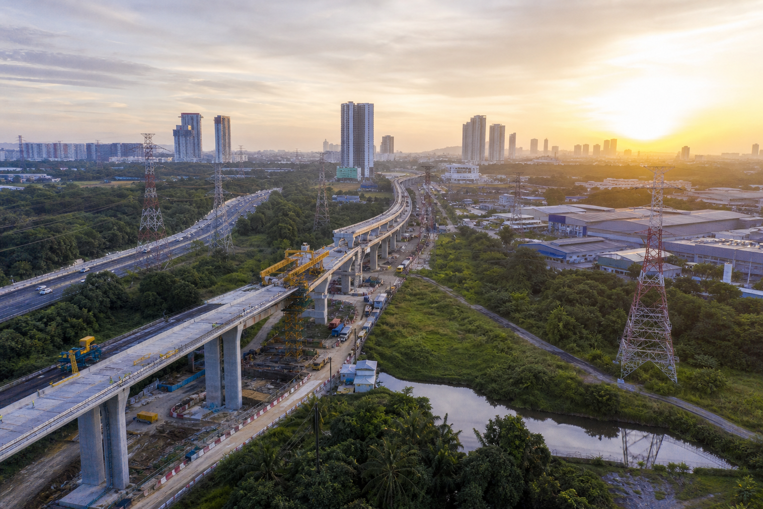 Gambaran editorial ekonomi pembinaan Malaysia